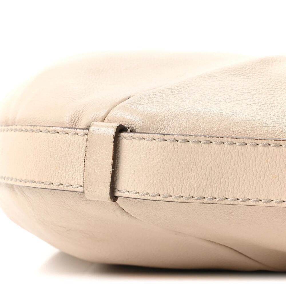 Yves Saint Laurent YSL Mombasa Leather White/Cream - Picture 7 of 9